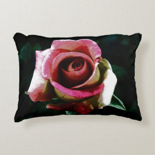 rose   decorative cushion