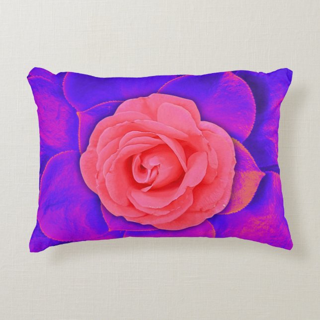 Rose Delight Decorative Cushion (Front)