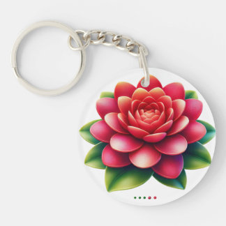 Rose desien key ring