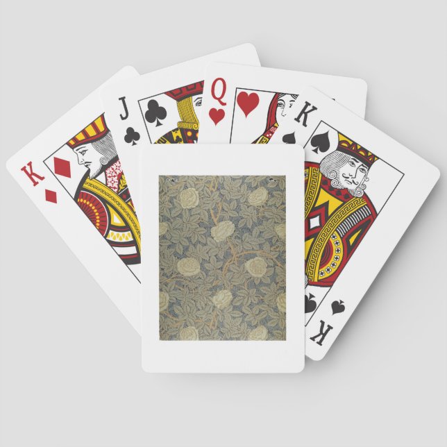 'Rose' design Playing Cards (Back)