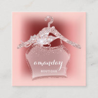 Rose Diamond Cloth Hanger Burgundy Boutique