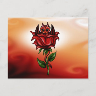 Rose Dragon Postcard
