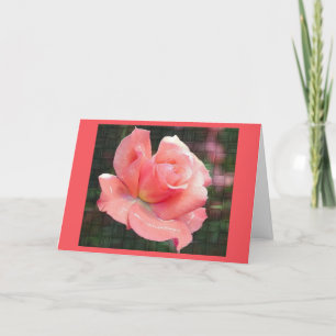 Rose Easter Card