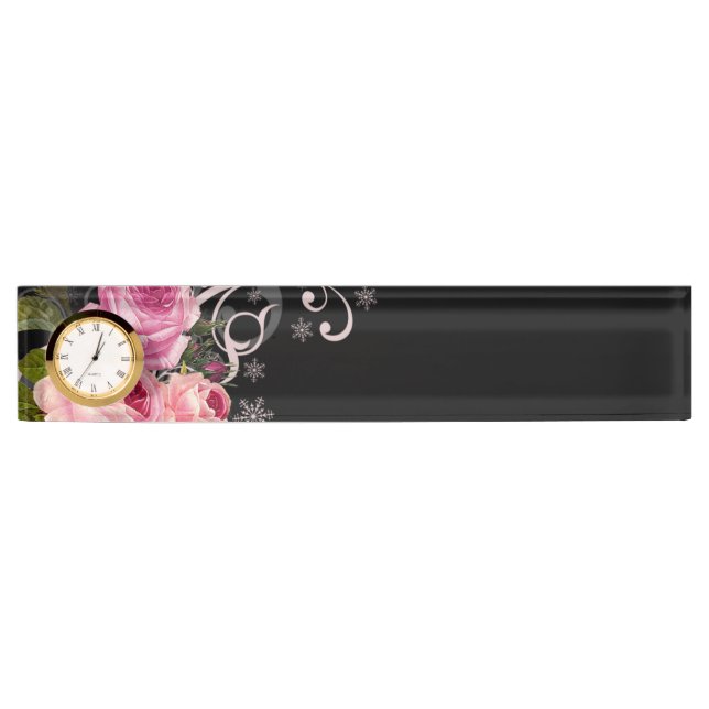 Rose Elegance Nameplate (Front)