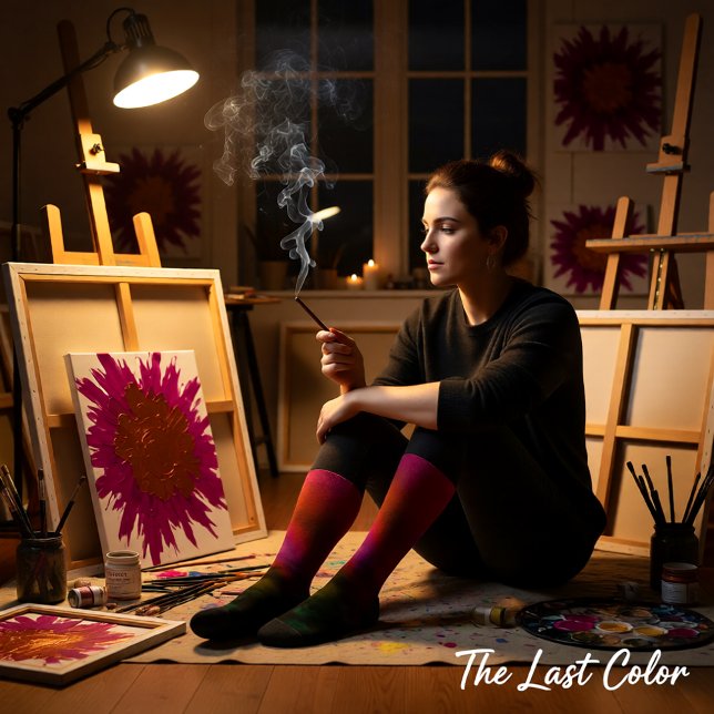 Rose Ember Fade Socks (Creator Uploaded)