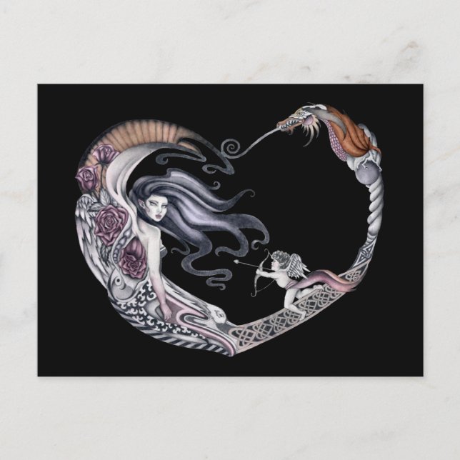 Rose Faery Postcard (Front)