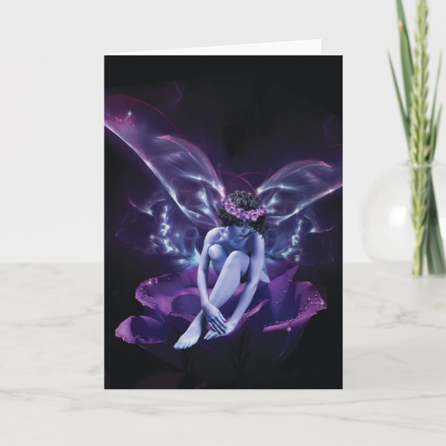 Rose Fairy Custom Card (Front)