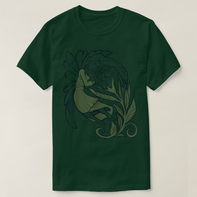 Rose Fairy Goddess  T-Shirt (Design Front)