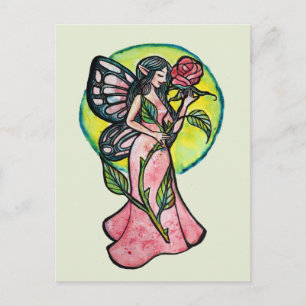 Rose Fairy Postcard