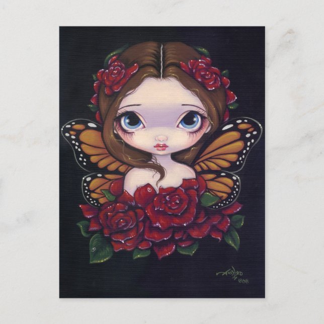 "Rose Fairy" Postcard (Front)