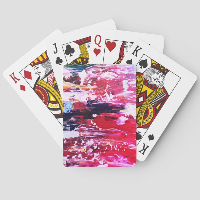 Rose Festivity Variation Playing Cards (Back)