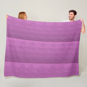 Rose Fleece Blanket