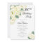 Rose Floral Bouquet 90th Birthday Party Invitation