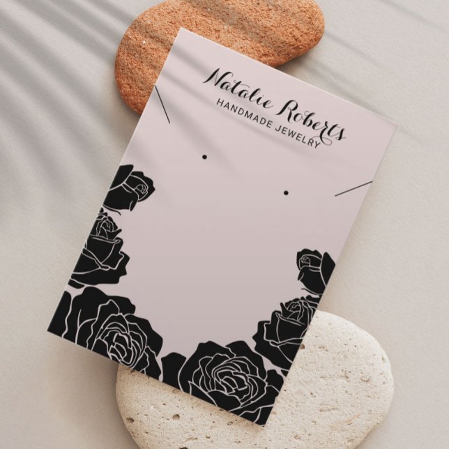 Rose Floral Earring Necklace Jewellery Display (Creator Uploaded)