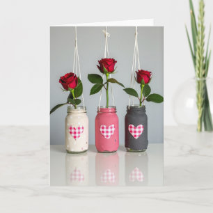 Rose Floral Mothers Day Keepsake Card