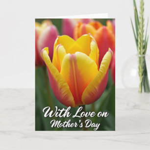 Rose Floral Mothers Day Love Card