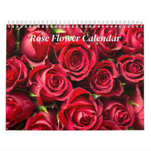 Rose Flower 2025 Calendar