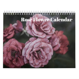 Rose Flower 2025 Calendar