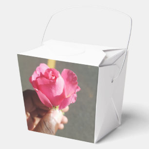 Rose Flower Favour Box
