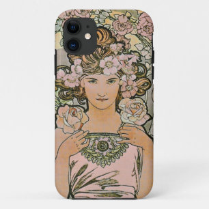 Rose Flower Girl Fine Art Case-Mate iPhone Case