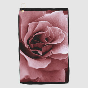 Rose Flower Golf Towel