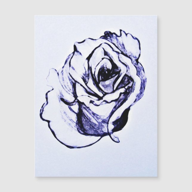 Rose Flower hand sketch (Front)