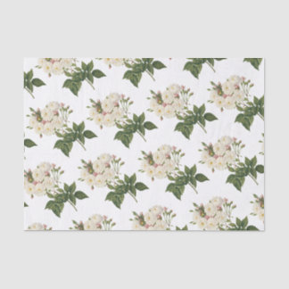 Rose Flower Pattern Tissue Paper
