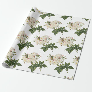 Rose Flower Pattern Wrapping Paper