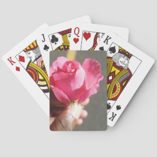 Rose Flower Playing Cards