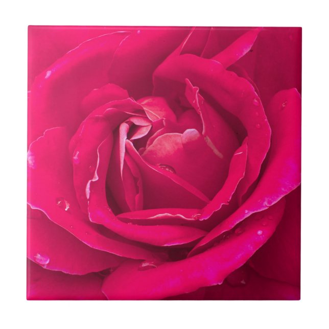 Rose flower tile (Front)
