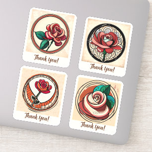 Rose Flowers Groovy Retro Personalised