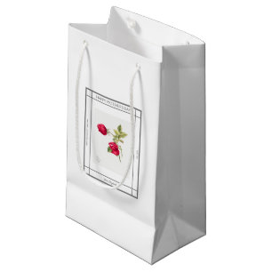 Rose Flowers Vintage Mother’s Day Small Gift Bag