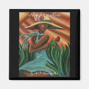 Rose  for a Rose Magnet