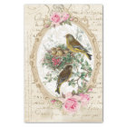 Rose Frame Ephemera Decoupage Tissue