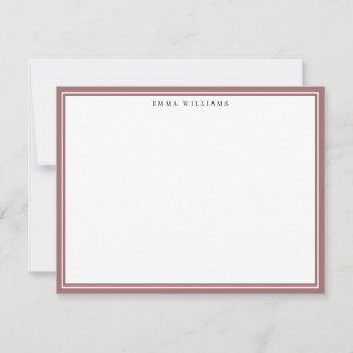 Rose Frame Note Card
