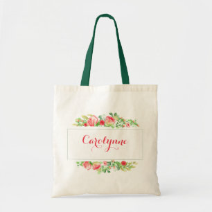 Rose Frame Tote Bag