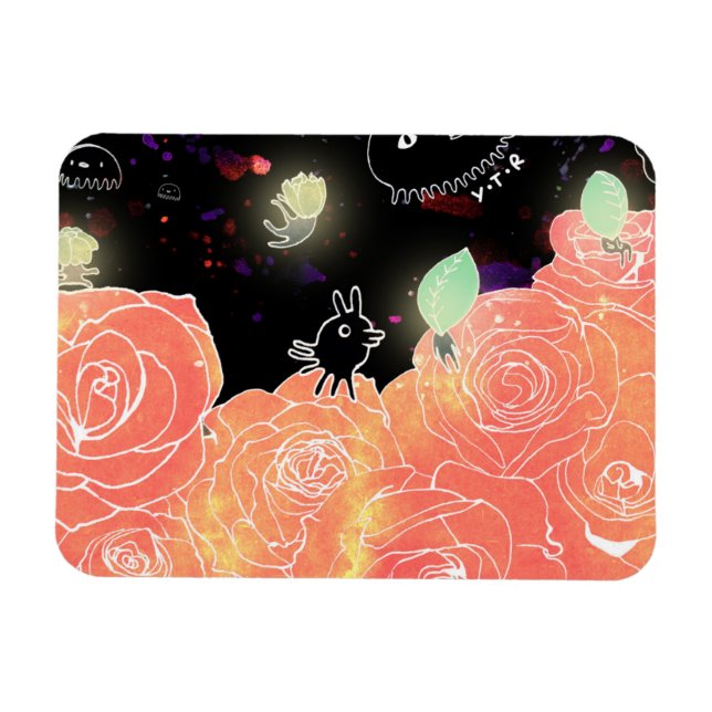 Rose garden 2014 magnet (Horizontal)