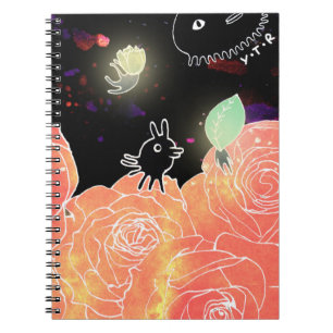 Rose garden 2014 spiral notebook