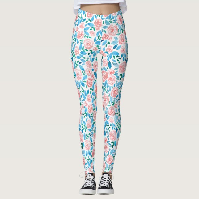 Rose garden 2 leggings (Front)