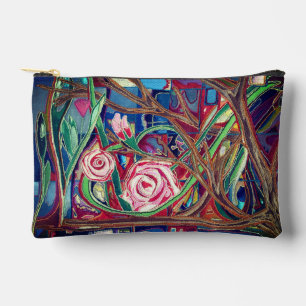Rose garden accessory pouch