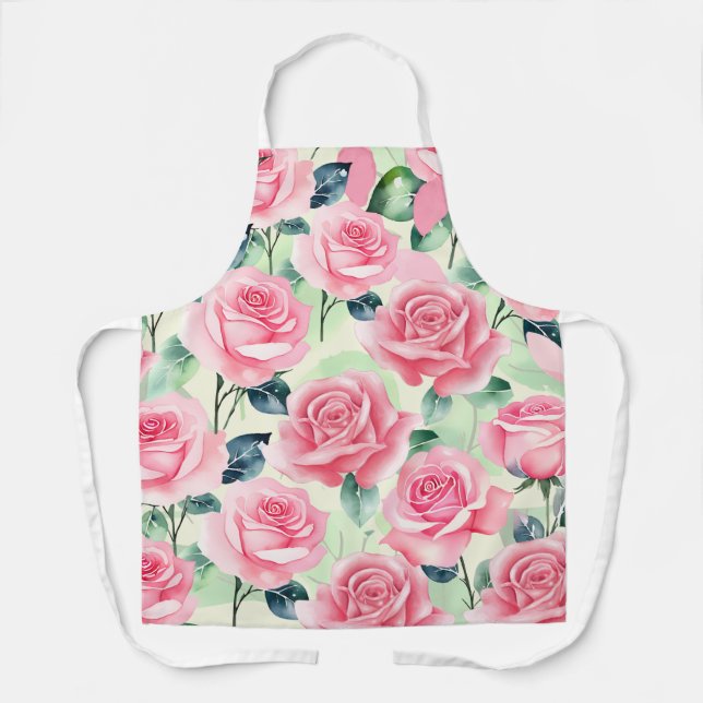 Rose Garden Apron: Bloom in Style Apron (Front)