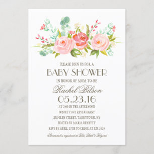 Rose Garden Baby Shower Invitation