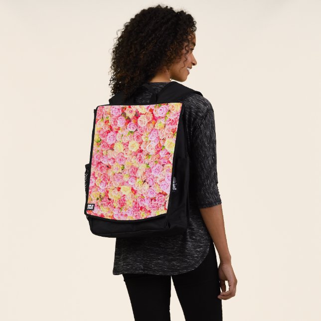 Rose garden backpack (Worn)
