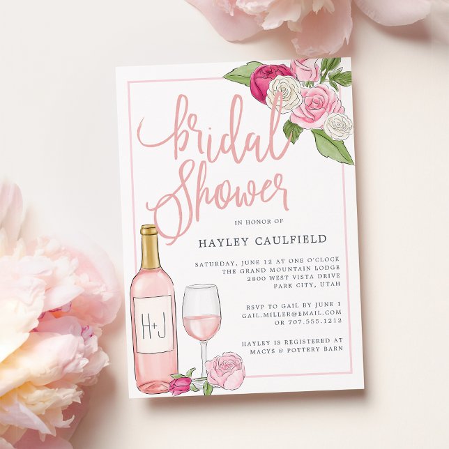 Rosé Garden | Bridal Shower Invitation (Creator Uploaded)