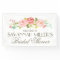 Rose Garden | Bridal Shower Welcome Banner