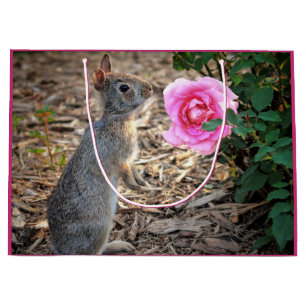 Rose Garden Bunny Gift Bag
