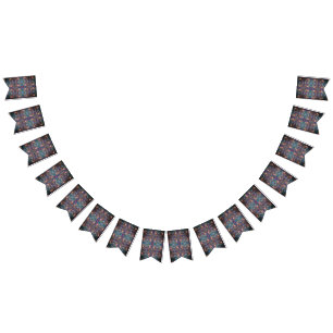 Rose garden bunting
