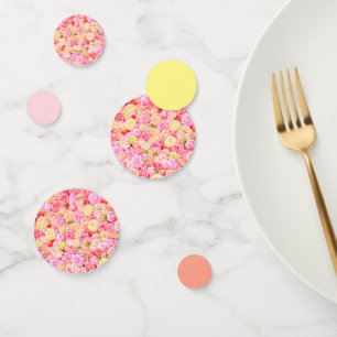 Rose garden confetti