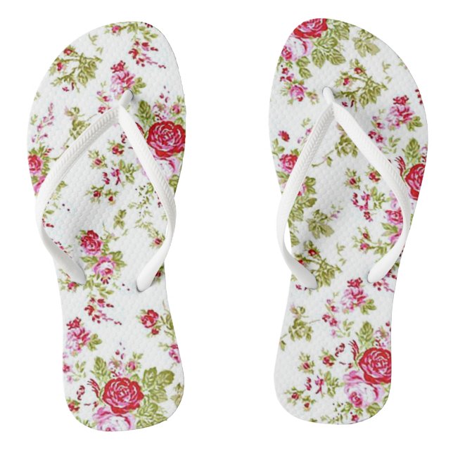 Rose Garden Flip Flops (Footbed)