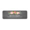 Rose Garden Floral Chalkboard Return Address Label